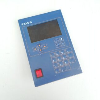 FOSS Tecator 2300/2400 I/O Control Panel front panel with LCD display, keypad and power switch